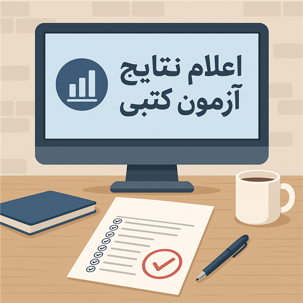 اعلام نتایج آزمون کتبی